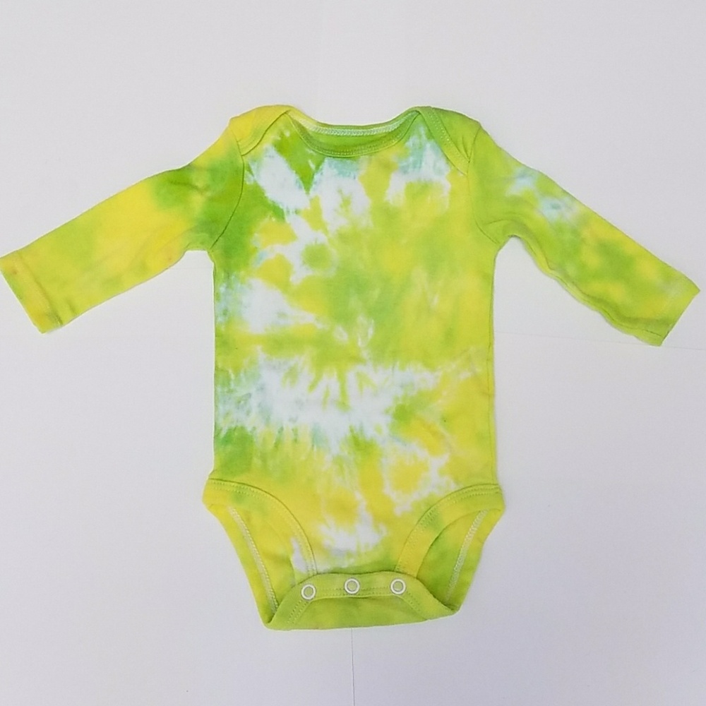Tie-dye Carter's onesie 0 to 3 months